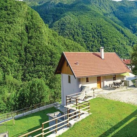 Apartamento Pocitniska Hisa Pri Kustrcu Grahovo ob Baci Exterior foto