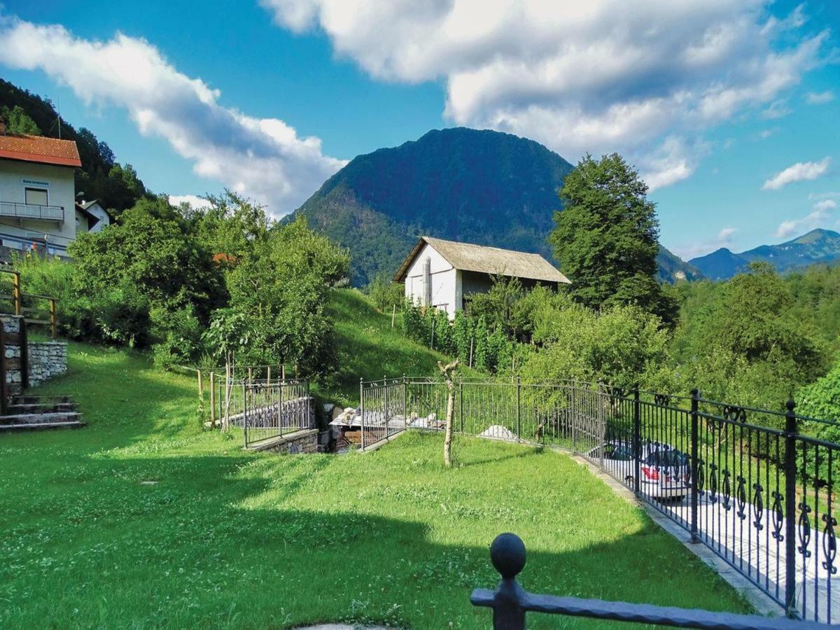 Apartamento Pocitniska Hisa Pri Kustrcu Grahovo ob Baci Exterior foto